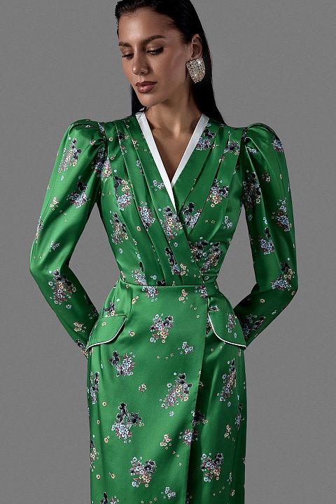 Платье с эксклюзивным принтом