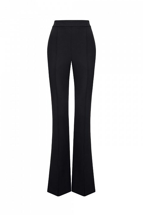 Брюки-клеш с разрезами