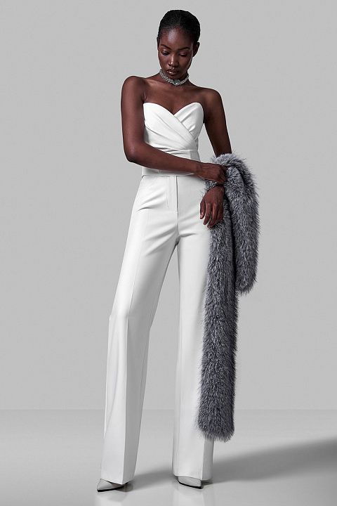 Брюки Palazzo с высокой посадкой