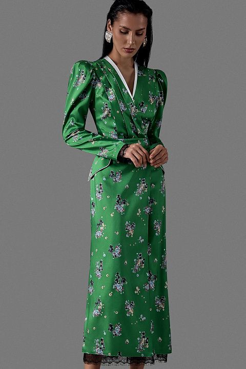 Платье с эксклюзивным принтом