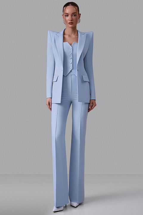 Костюмные брюки клеш