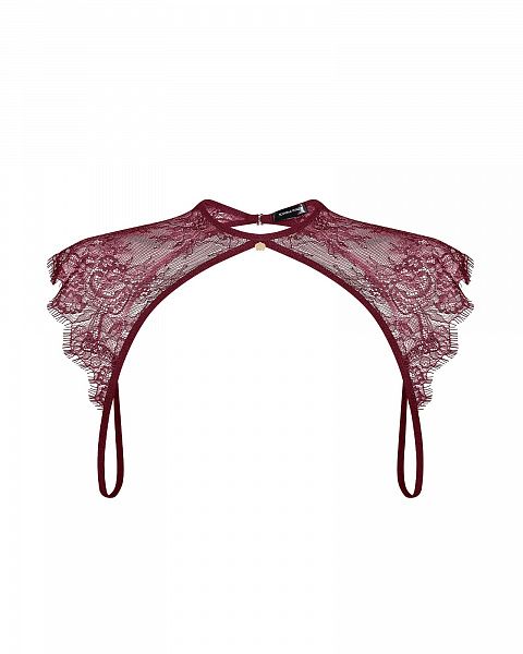 Накидка на плечи из кружева Шантильи