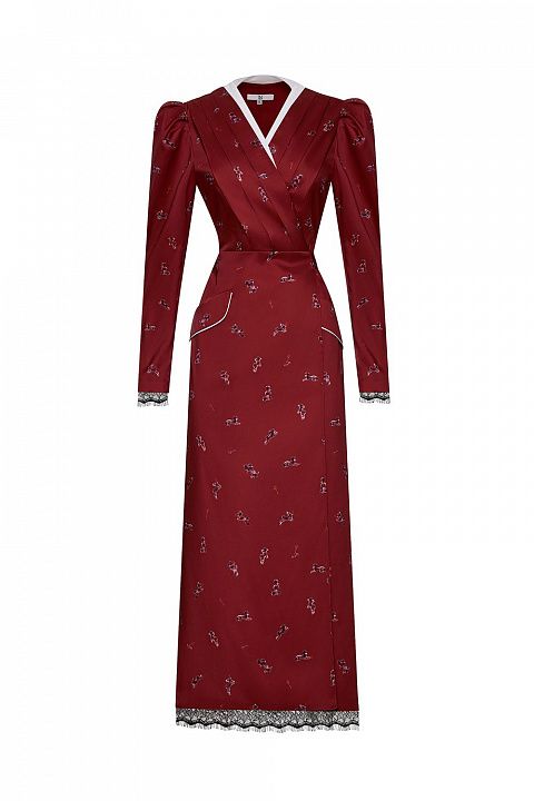 Платье с эксклюзивным принтом