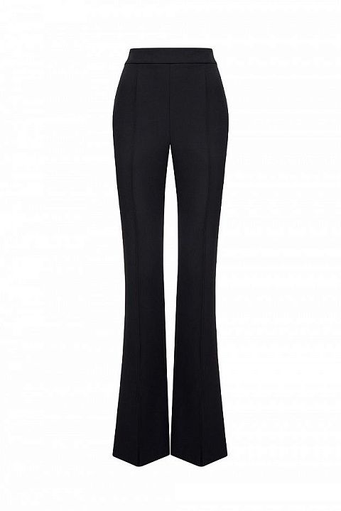 Брюки-клеш с разрезами