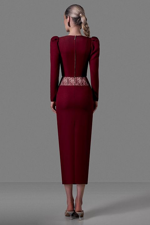 Классическая юбка миди