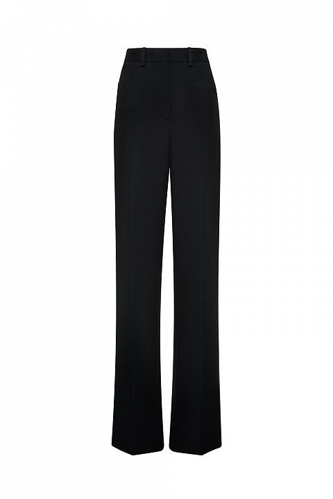 Брюки Palazzo с высокой посадкой