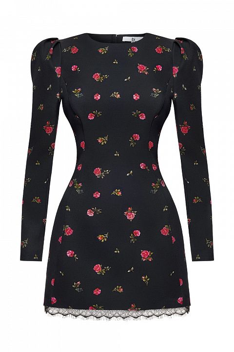 Платье с вырезом на спине