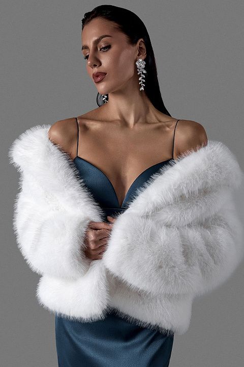 Шуба из экомеха