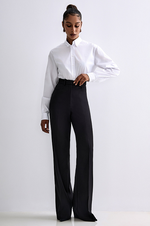 Брюки прямого кроя