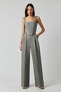 Wide trousers with arrows