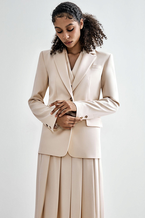 Однобортный жакет