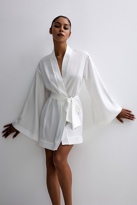 Халат кимоно короткий