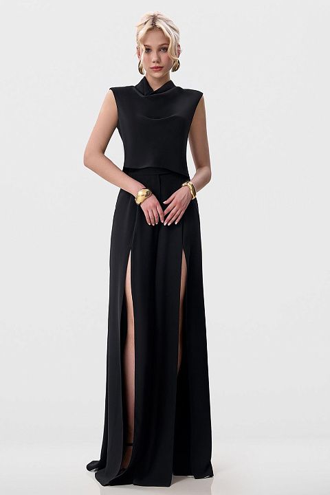 Брюки с разрезами