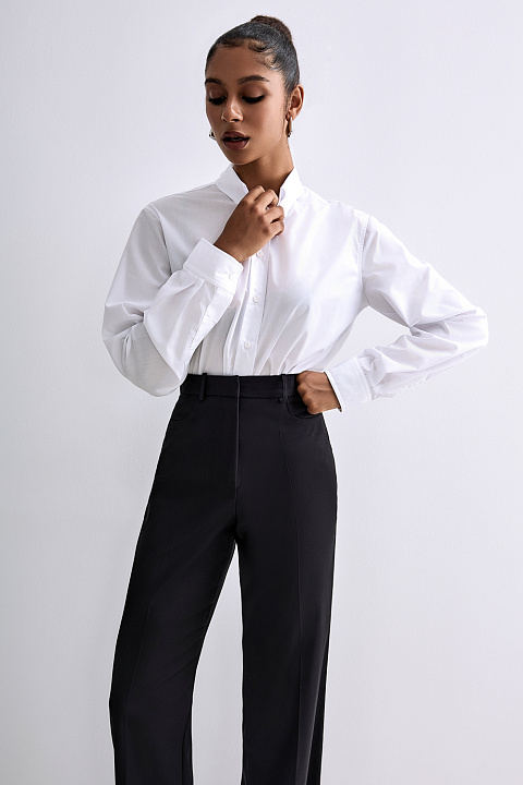 Брюки прямого кроя