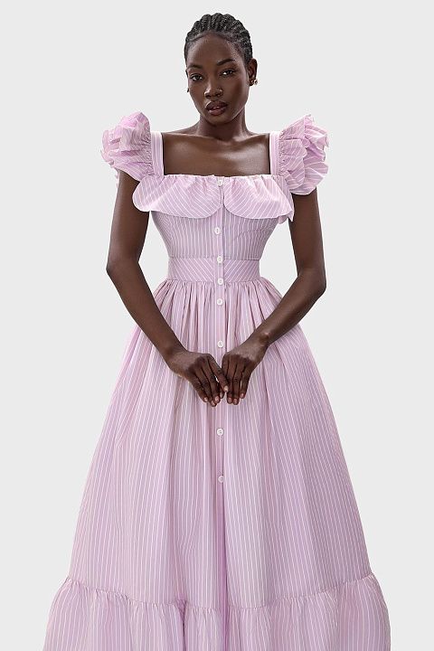 Сарафан с воланами