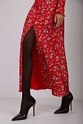 Satin flower dress