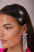 Rain star earrings